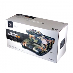 Czołg zdalnie sterowany ASG/IR/dźwięk 1:24 German Leopard II A5 RTR 2.4Ghz - Heng Long 3809